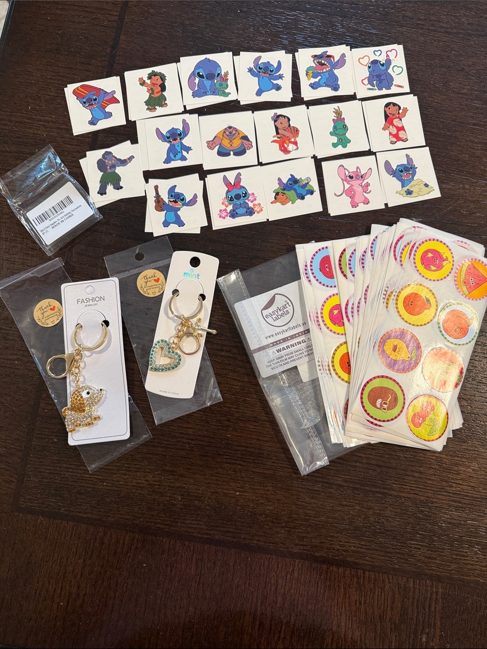 Sticker/Tatoo and Keychain Bundle